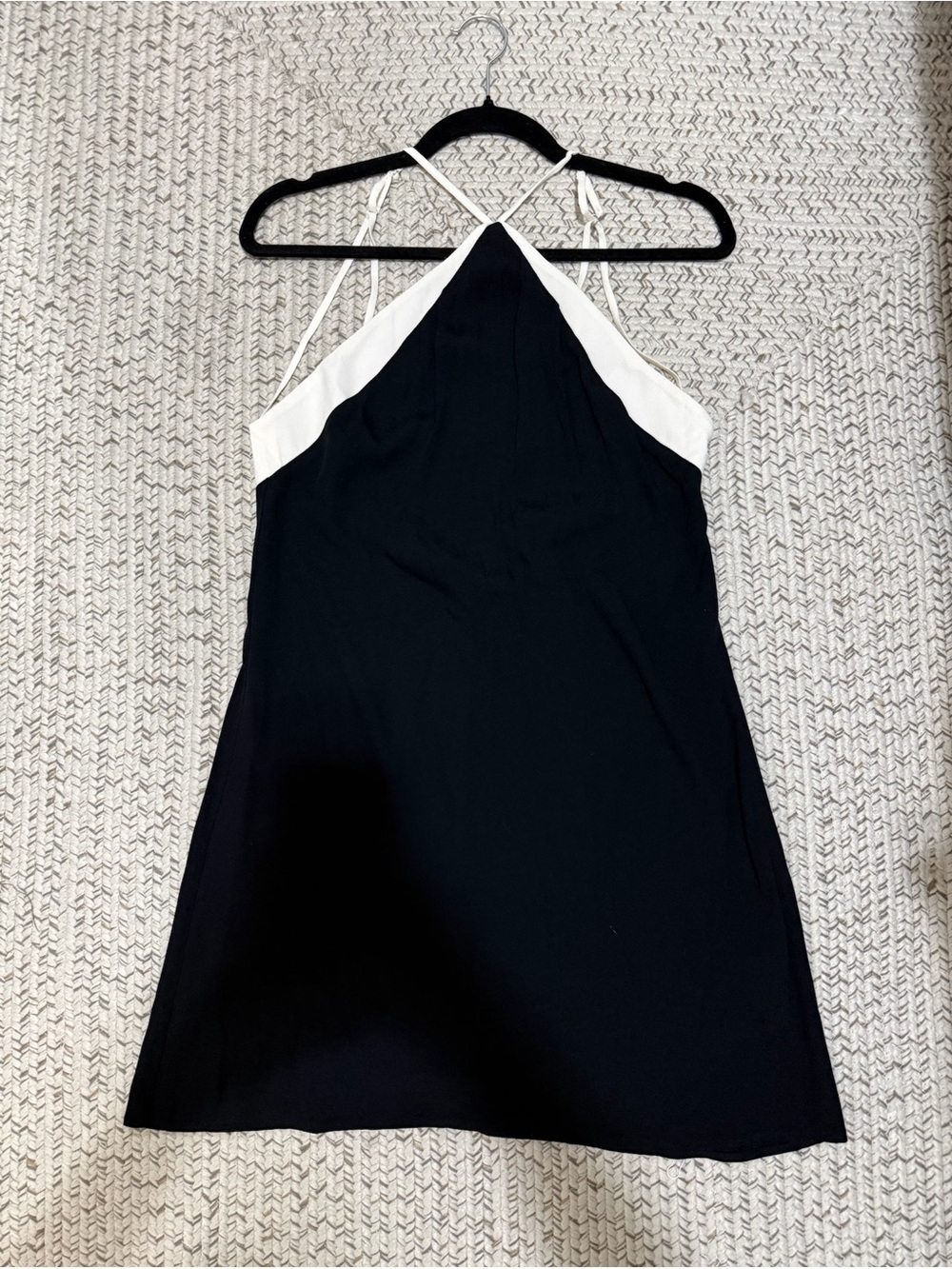 NWT Reformation Polka Halter Mini Dress - Picture 5 of 9
